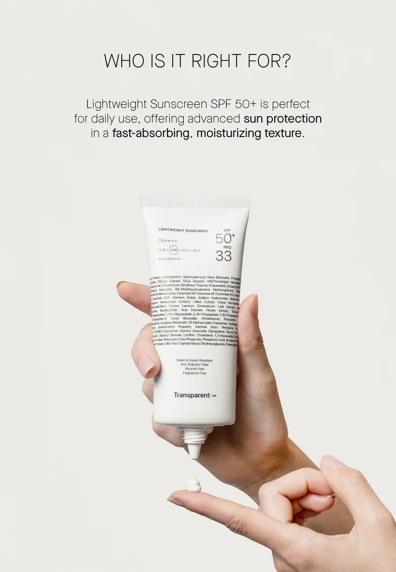 Lightweight Sunscreen SPF50+ - Image 5